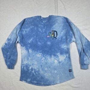 Disneyland Resort Stich Spirit Jersey In Blue Tie-dye, Oversized XS